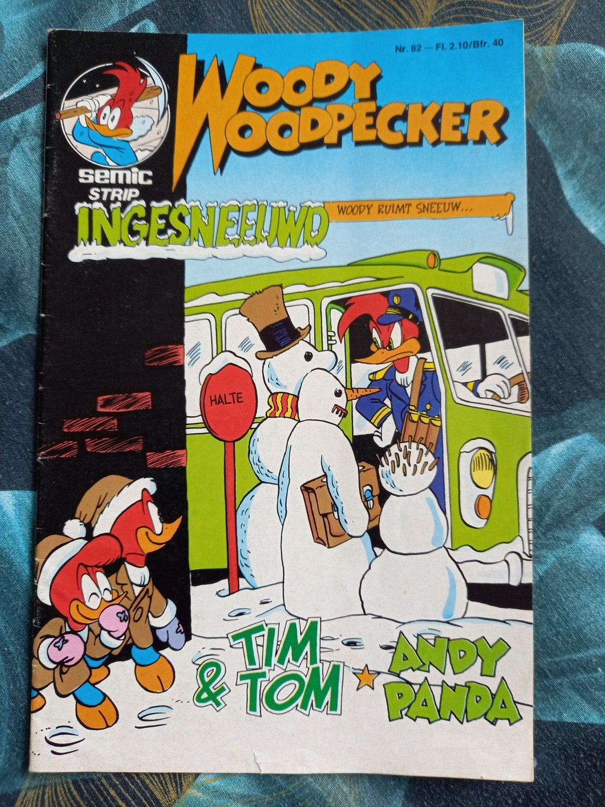 Woody woodpecker - Ingesneeuwd -
Nr 82
(1985), Boeken, Stripboeken, Ophalen of Verzenden, Gelezen