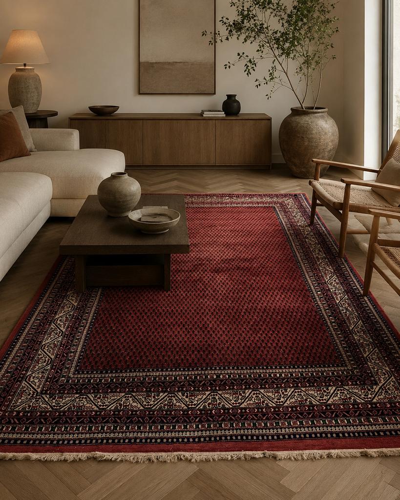 Origineel perzisch tapijt kleed oosters groot 350cm rood wol, Ophalen, 200 cm of meer, 200 cm of meer, Nvt