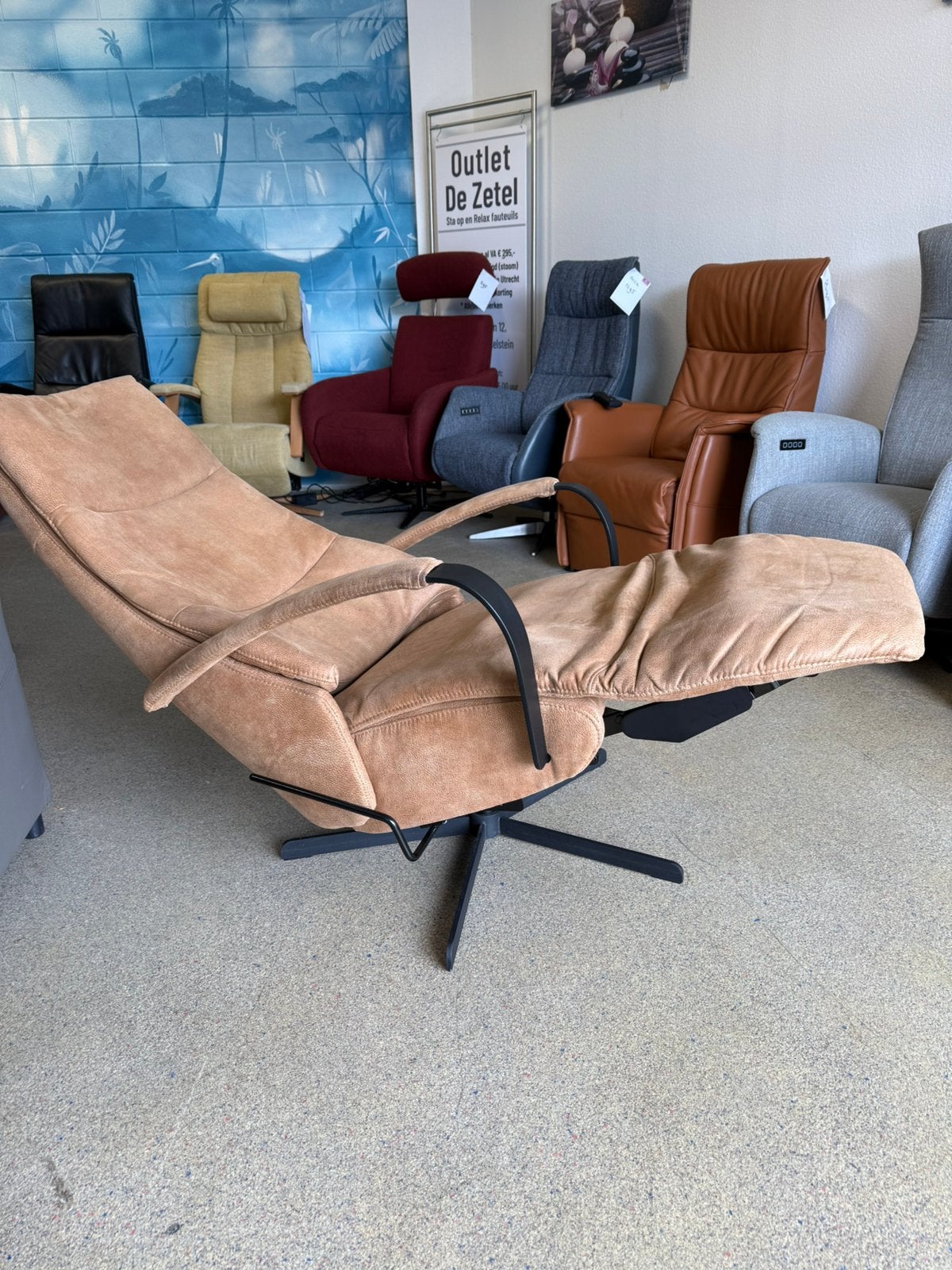 Prominent relaxstoel relax fauteuil, Ophalen of Verzenden, Zo goed als nieuw, Gratis bezorging regio Utrecht met garantie