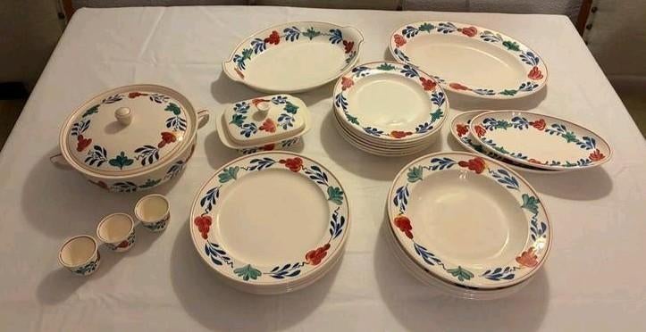 Boerenbont/ Royal Sphinx/ servies, Huis en Inrichting, Keuken | Servies, Ophalen, Zo goed als nieuw, Overige stijlen, Aardewerk