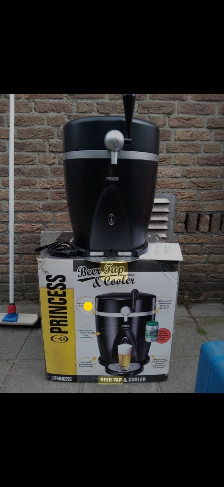 Princess Bier Tap & Cooler - Zo goed als nieuw, Ophalen of Verzenden, Zo goed als nieuw, Princess