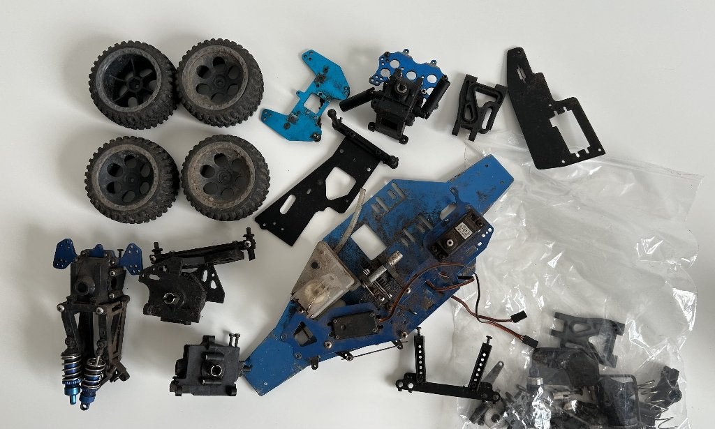 Nitro buggy 1/10 rc auto