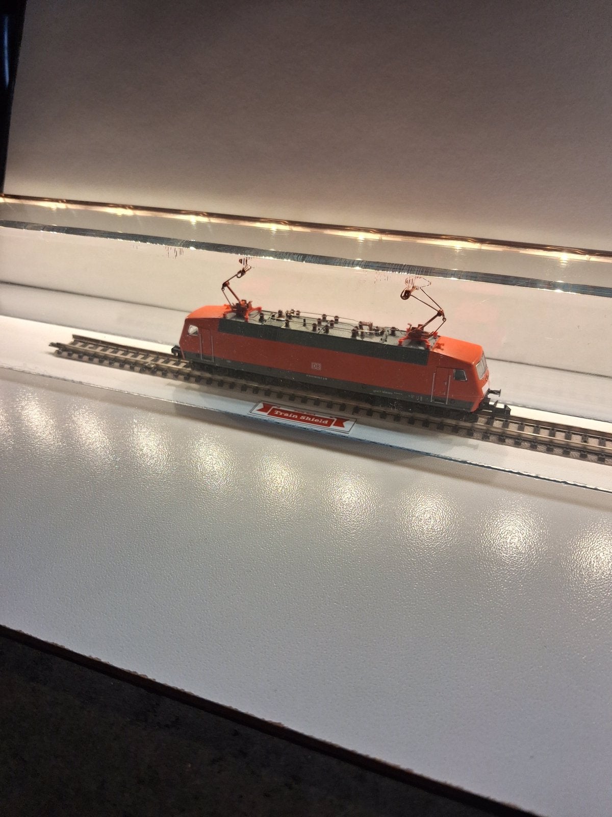 N spoor vitrine met LED  verlichting, Hobby en Vrije tijd, Overige merken, Verzenden, Gelijkstroom of Wisselstroom, Overige typen