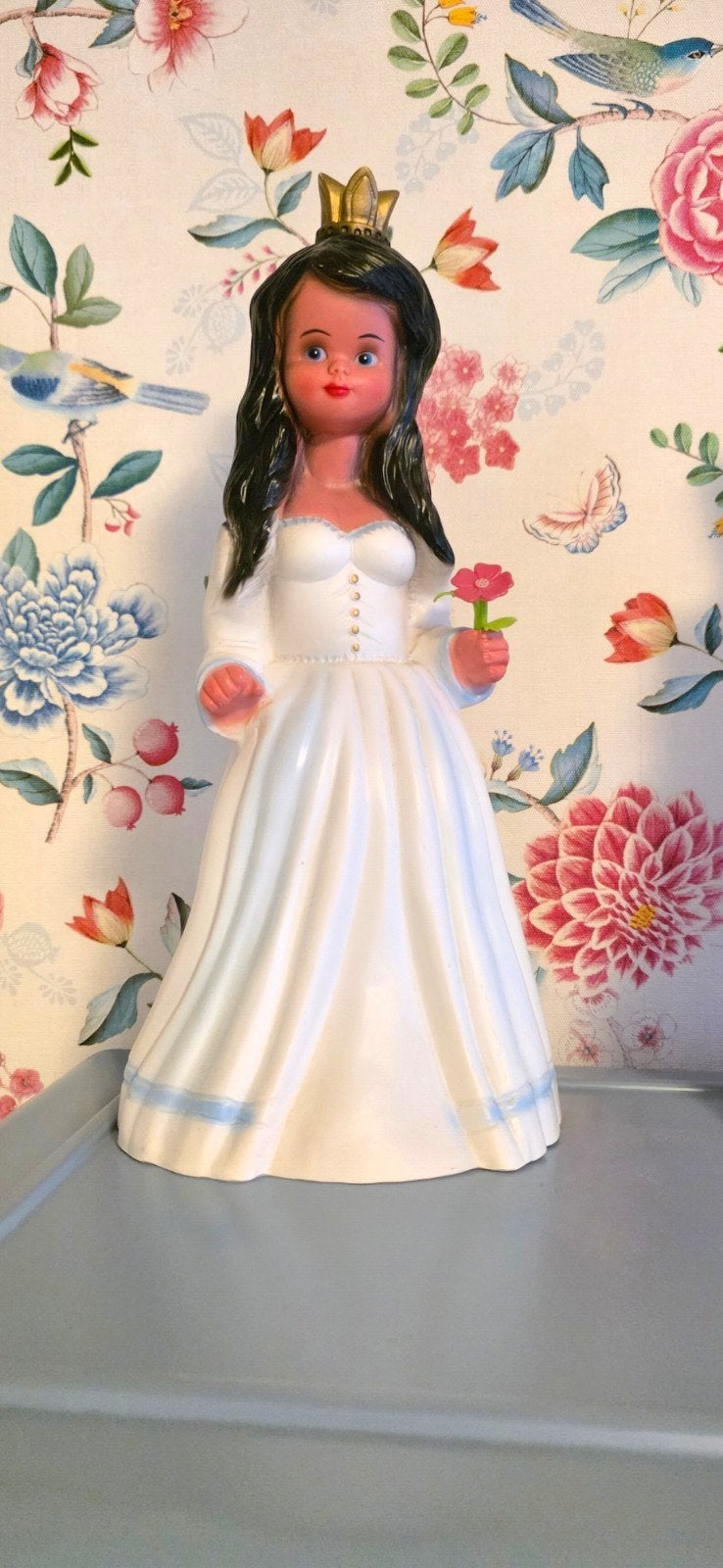 heico Prinses Lamp - Charmante Decoratie, Verzenden, Zo goed als nieuw, Wit, Lamp