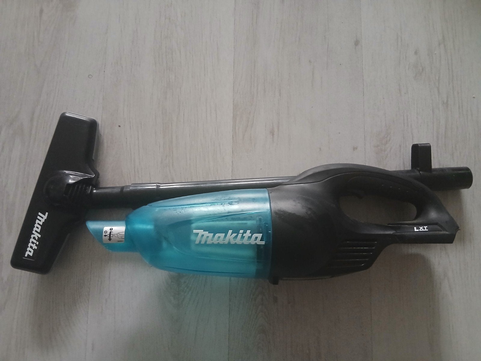 Makita Kruimeldief DCL180 18V Incl Telescoopsteel en Voet, Kruimeldief, Ophalen of Verzenden, Zo goed als nieuw, Draadloos