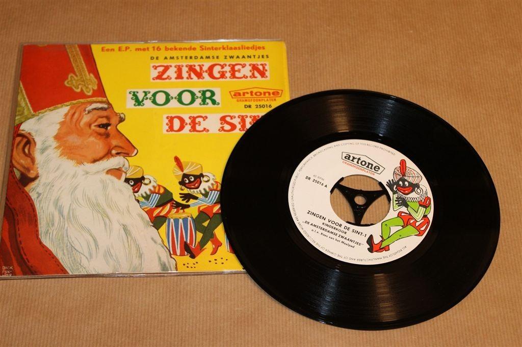 Zingen Voor De Sint — Vintage EP Jaren \'60, Diversen, Gebruikt, -, -, Ophalen of Verzenden