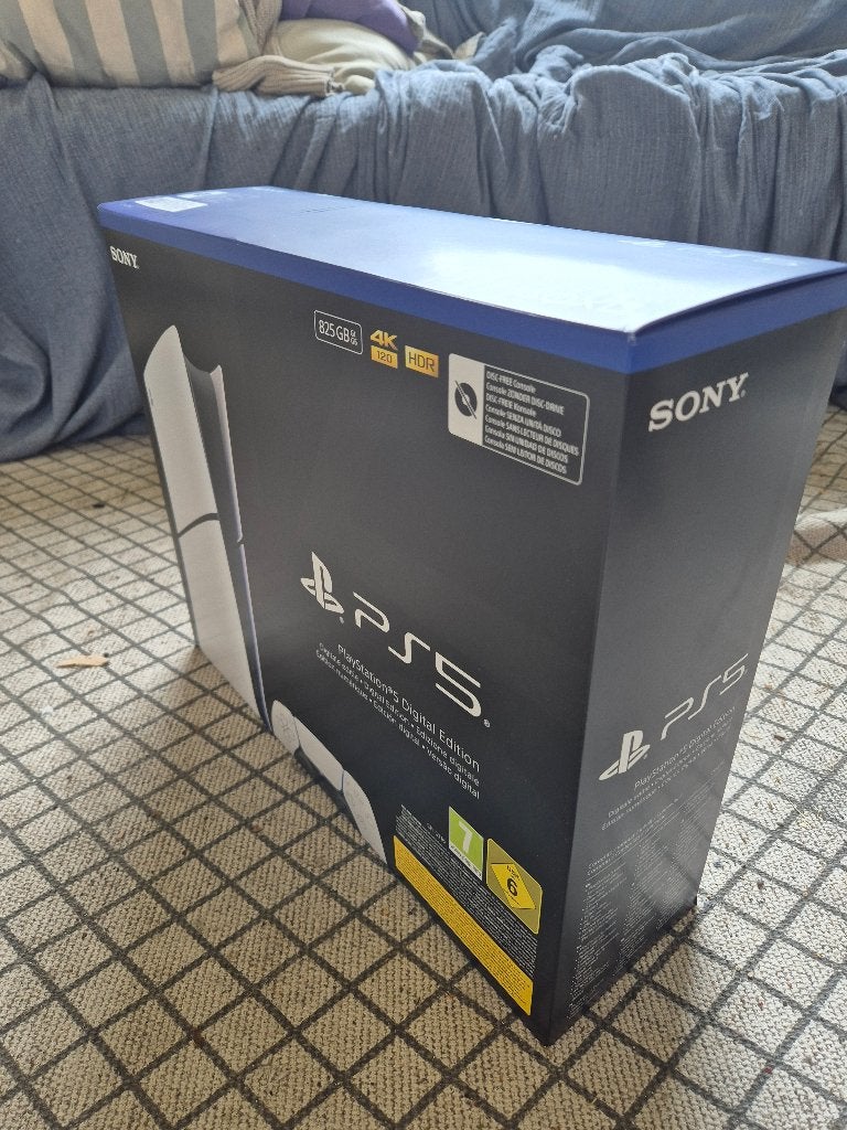 playstation 5, digital edition (slim), 825GB, Spelcomputers en Games, Ophalen of Verzenden, Nieuw, Playstation 5 Digital