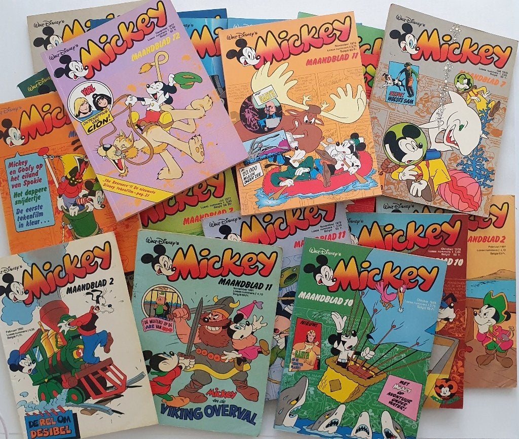 LAATSTE KANS. Mickey Mouse maandbladen, Verzamelen, Disney, Ophalen of Verzenden, Mickey Mouse, Gebruikt, Overige typen