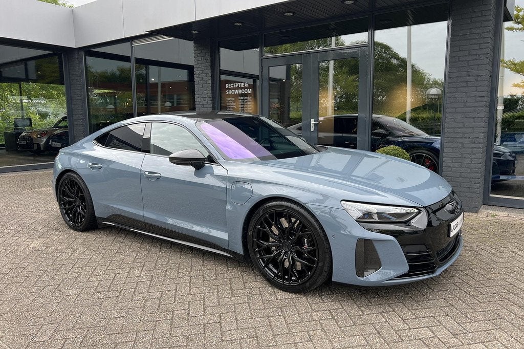 Audi e-tron GT RS 93 kWh I Carbon I BTW I Concaver Wheels, Auto's, Audi, Gebruikt, Zwart, 93 kWh, 540 min
