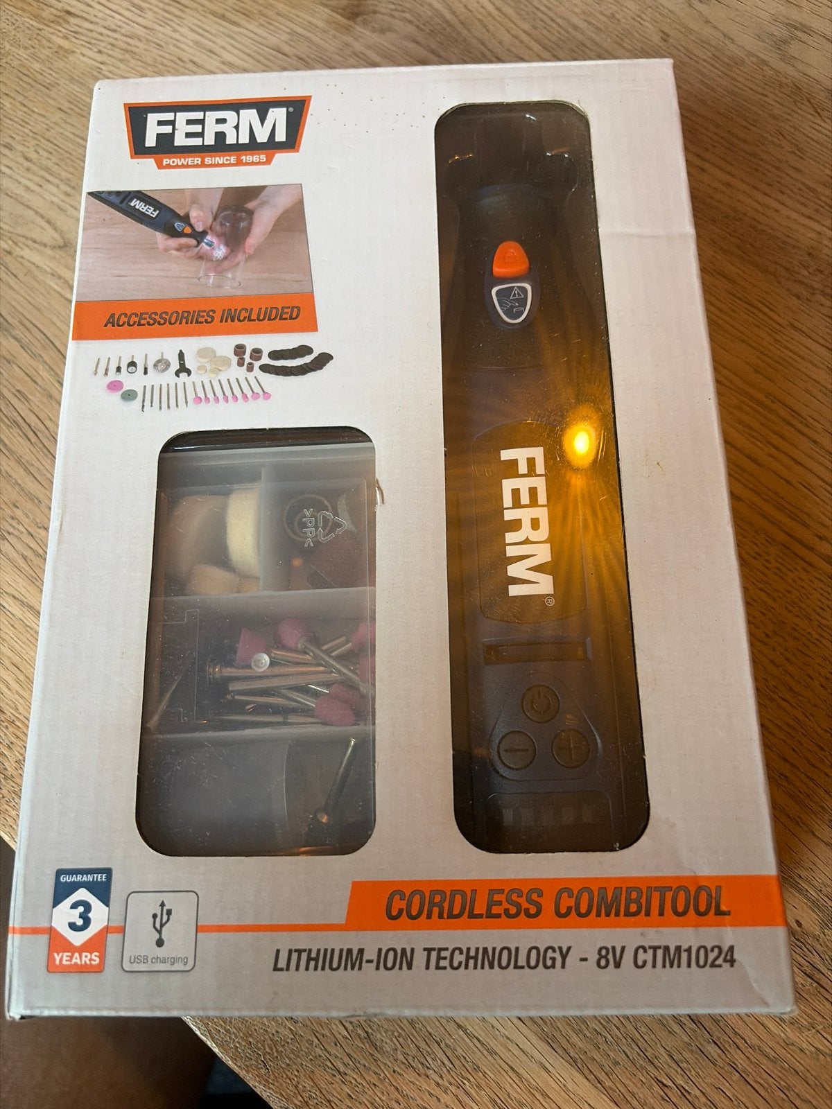 Ferm Accu Dremel Multitool met alle opzetstukken, Ophalen of Verzenden, Nieuw