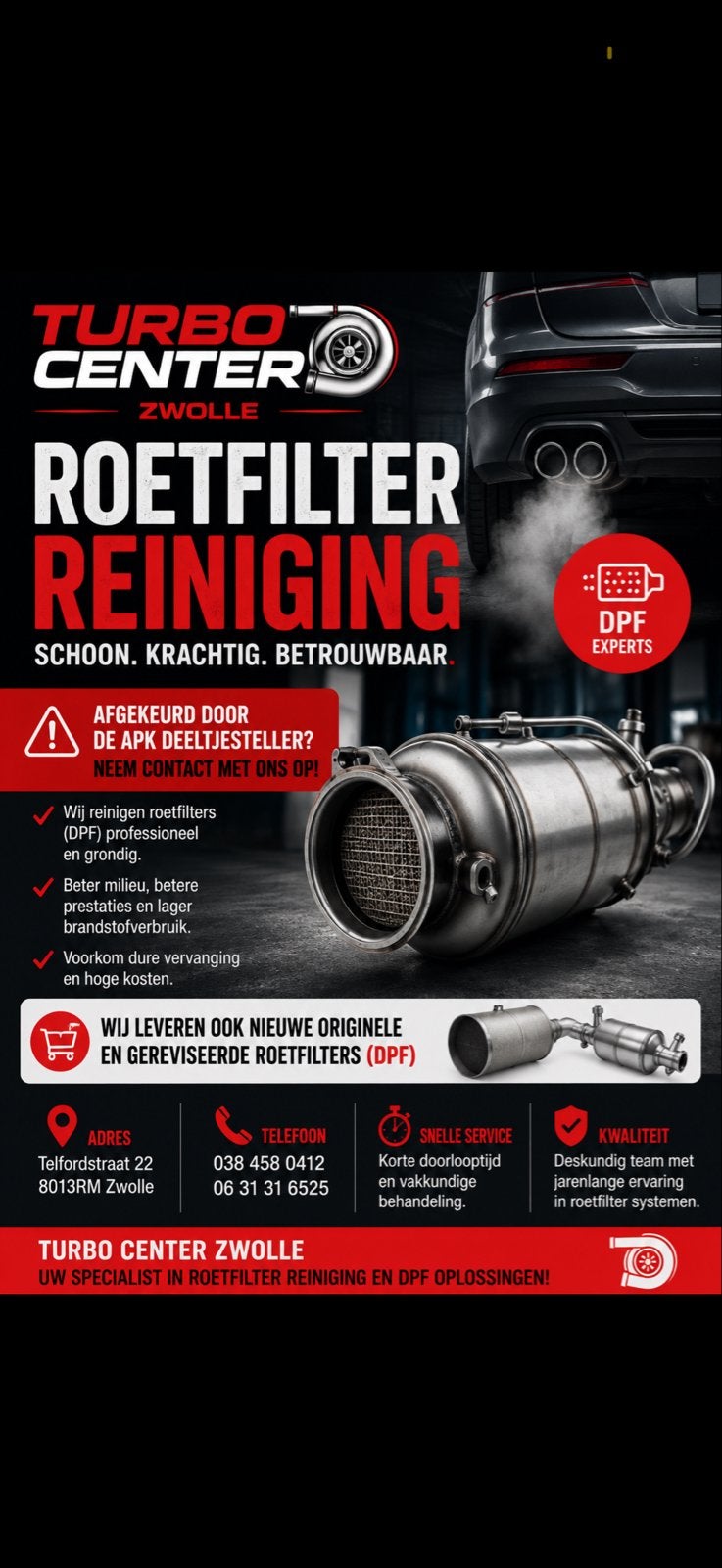 Roetfilter reiniging & DPF oplossingen voor alle dieselvoert, Ophalen of Verzenden, Nieuw, BMW