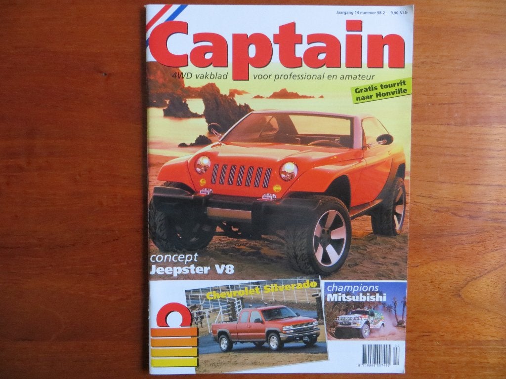 Captain 4WD nr 98-2 Jeepster V8, Chevrolet Silverado, L400, Ophalen of Verzenden, Nieuw, Chevrolet