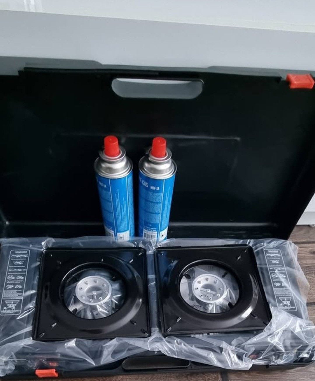 Camping gasstel 2 pits 2x2500W, Caravans en Kamperen, Kampeeraccessoires, Ophalen of Verzenden, Nieuw