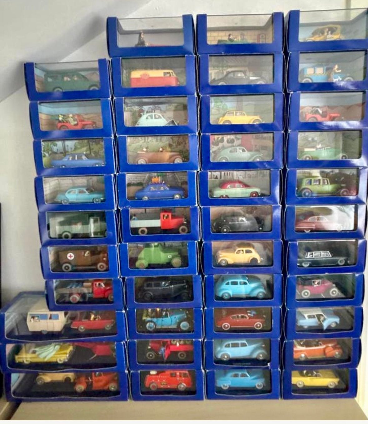 Grote collectie Kuifje Modelauto’s, Ophalen of Verzenden, Zo goed als nieuw