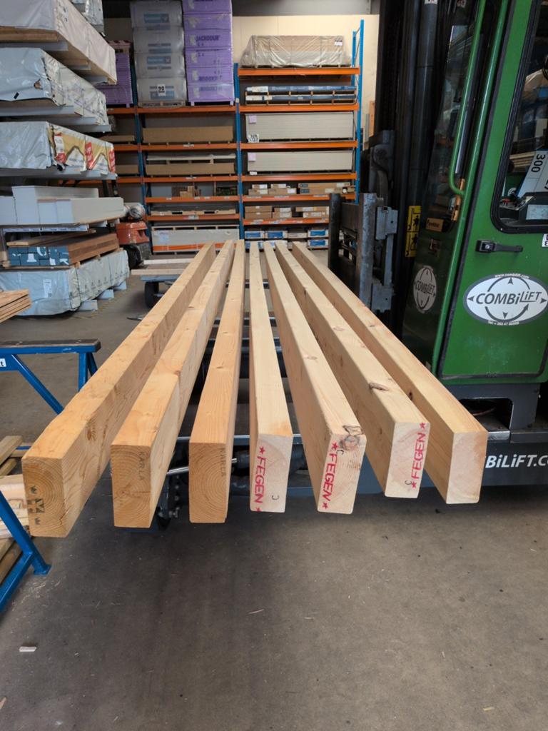 Vuren 75x175(70x170), Ophalen, 250 cm of meer, Balken