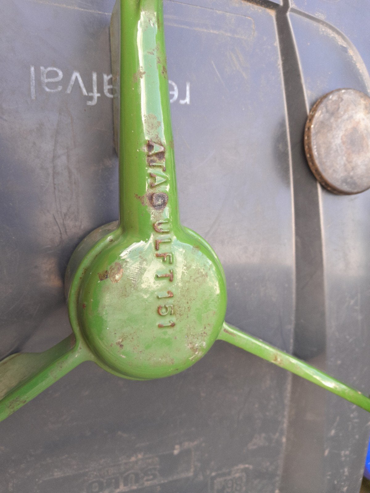 gas brander, Ophalen