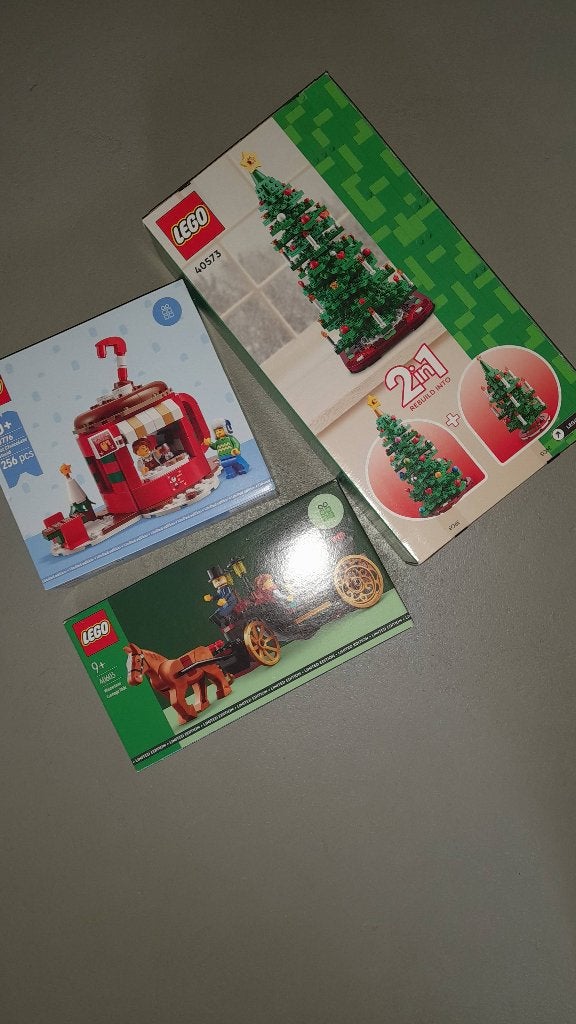 Lego kerst sets, Kinderen en Baby's, Speelgoed | Duplo en Lego, Lego, Nieuw, Ophalen of Verzenden, Compleet