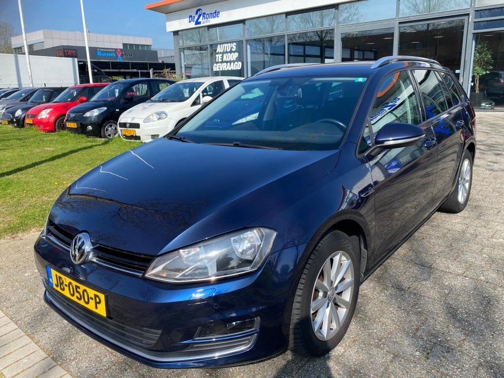 Volkswagen Golf Variant 1.2 TSI Bns Ed Con R AUTOMAAT NW APK, Dealer onderhouden, Gebruikt, Euro 6, 4 cilinders