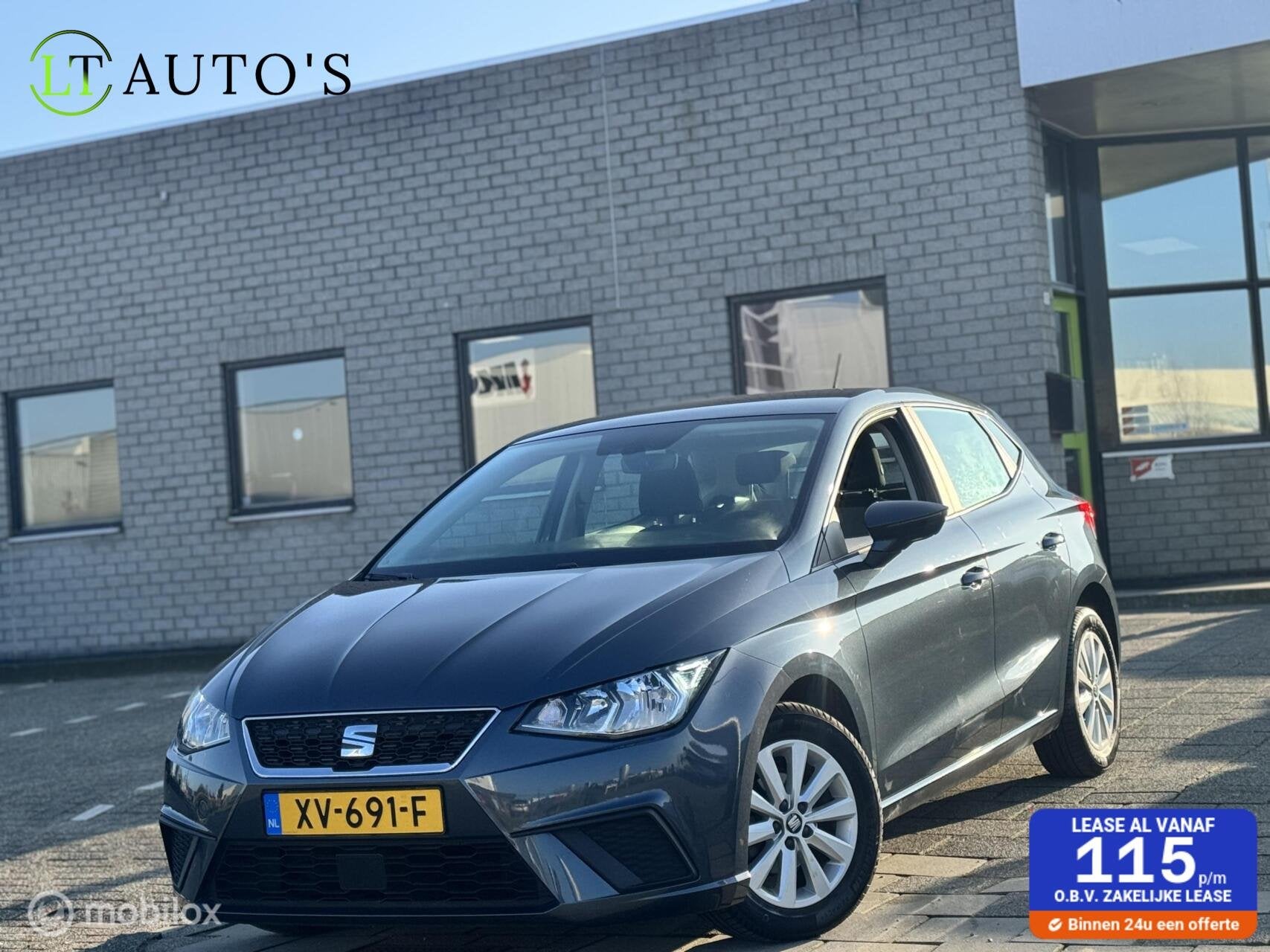 Seat Ibiza 1.0 TSI Style|LED Clima Cruise NAP, Auto's, Seat, Voorwielaandrijving, 40 €/maand, 95 pk, Ibiza