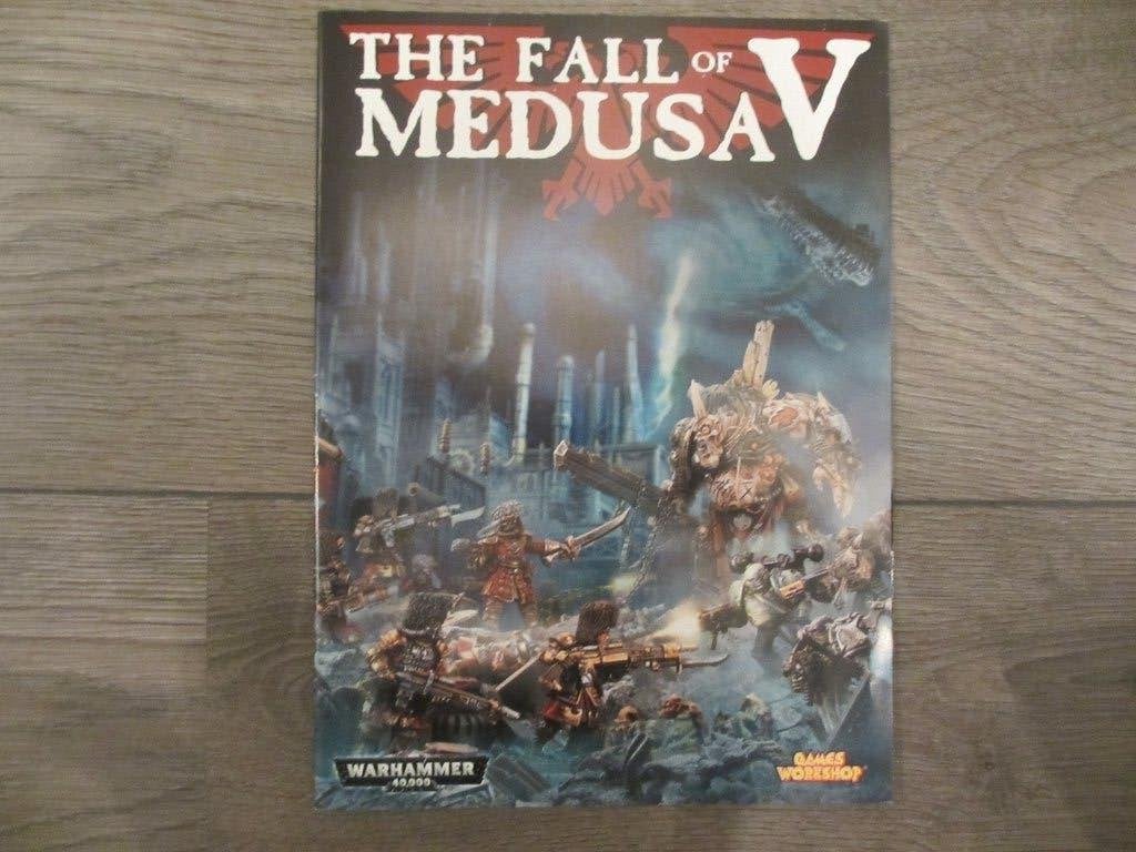 Warhammer 40K campaign booklet - The Fall of Medusa V, Ophalen of Verzenden, Zo goed als nieuw, Warhammer 40000, Boek of Catalogus