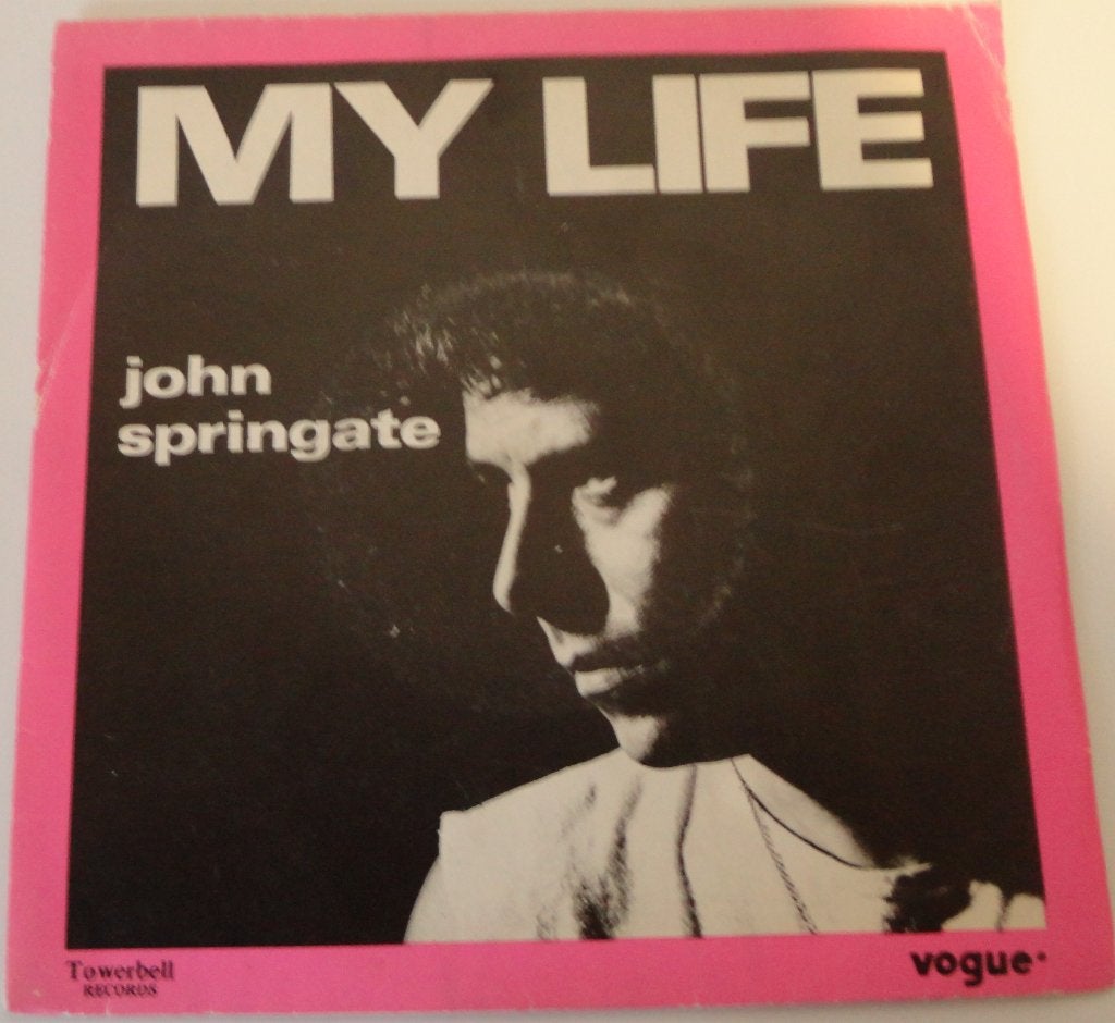John Springate > My life, Ophalen of Verzenden, Gebruikt, 7 inch, Pop