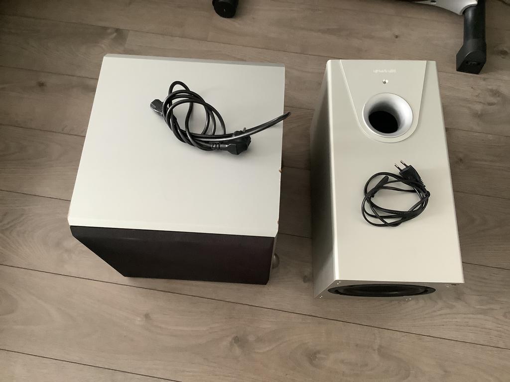 2 x subwoofer voor de hobbyist, Gebruikt, Subwoofer, 120 watt of meer, Ophalen