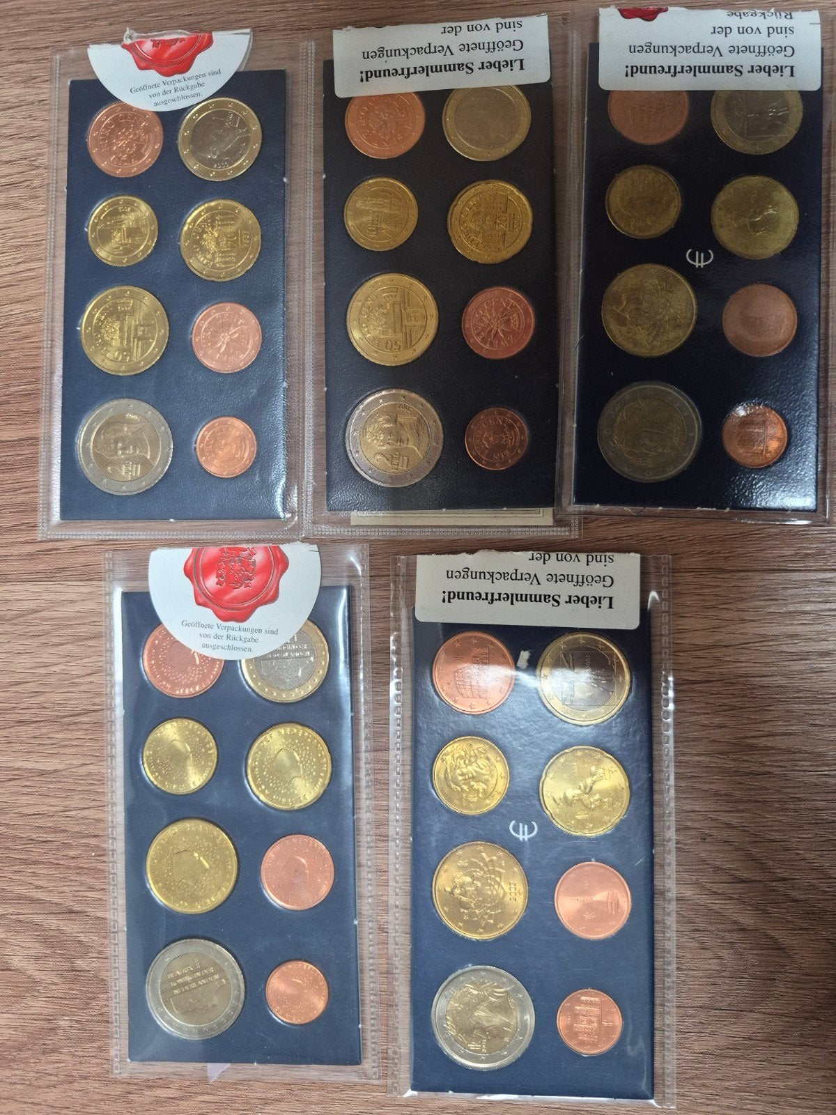 euromunten set unc, Ophalen of Verzenden, Munten