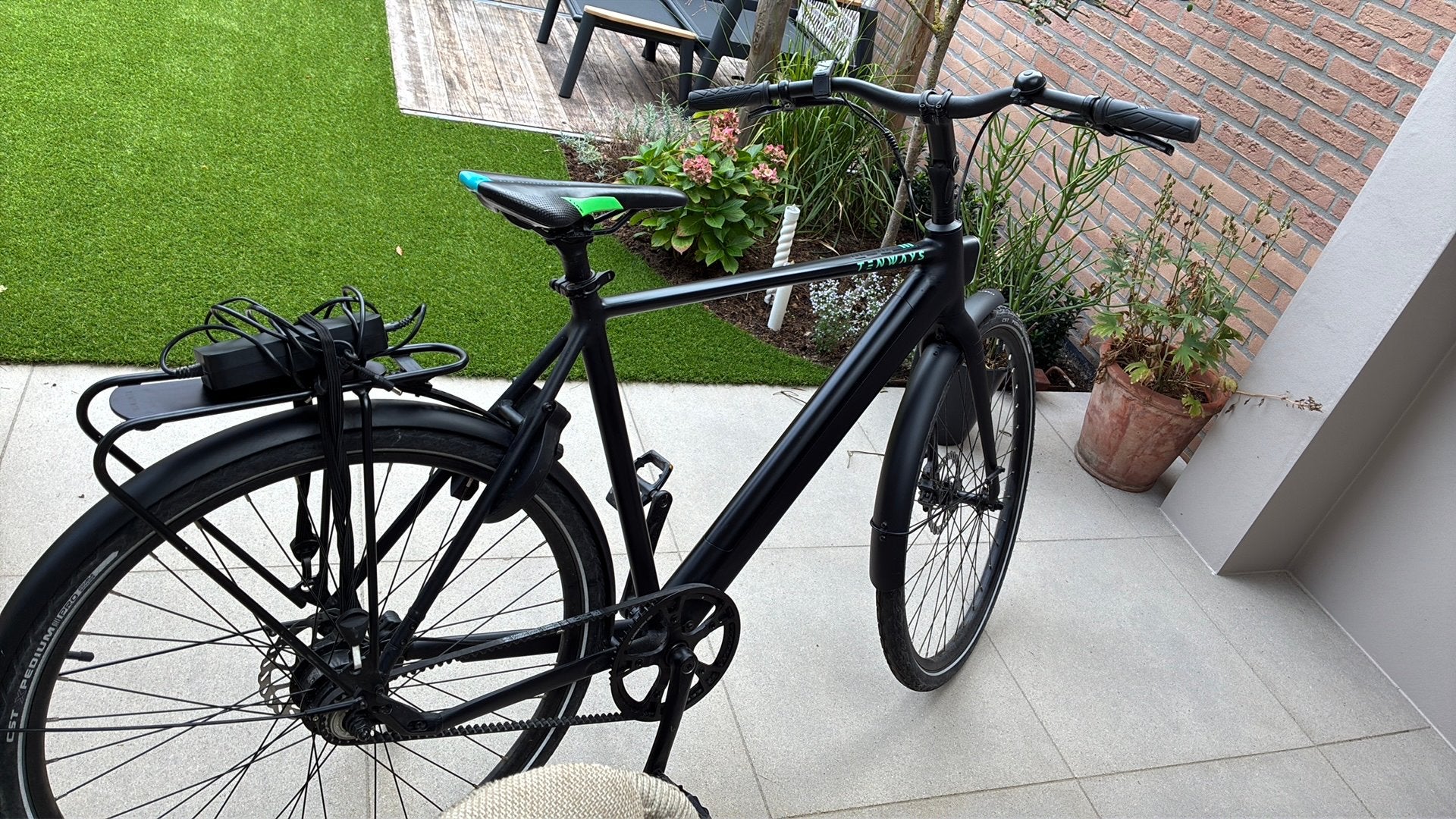 Tenways electrische heren fiets 1 jaar oud maat L, Fietsen en Brommers, Ophalen, Zo goed als nieuw, Overige merken