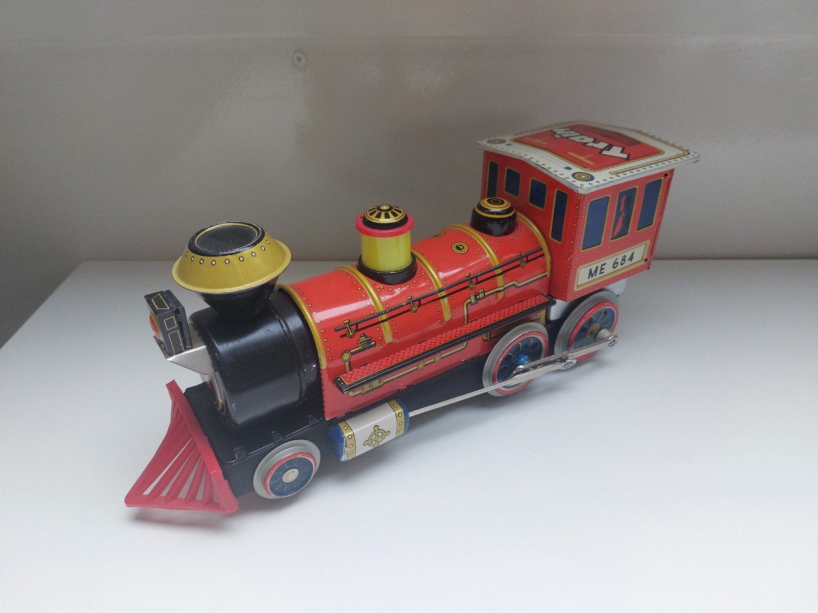 Vintage Blikken Trein ME 684 - Werking Onbekend, Ophalen of Verzenden