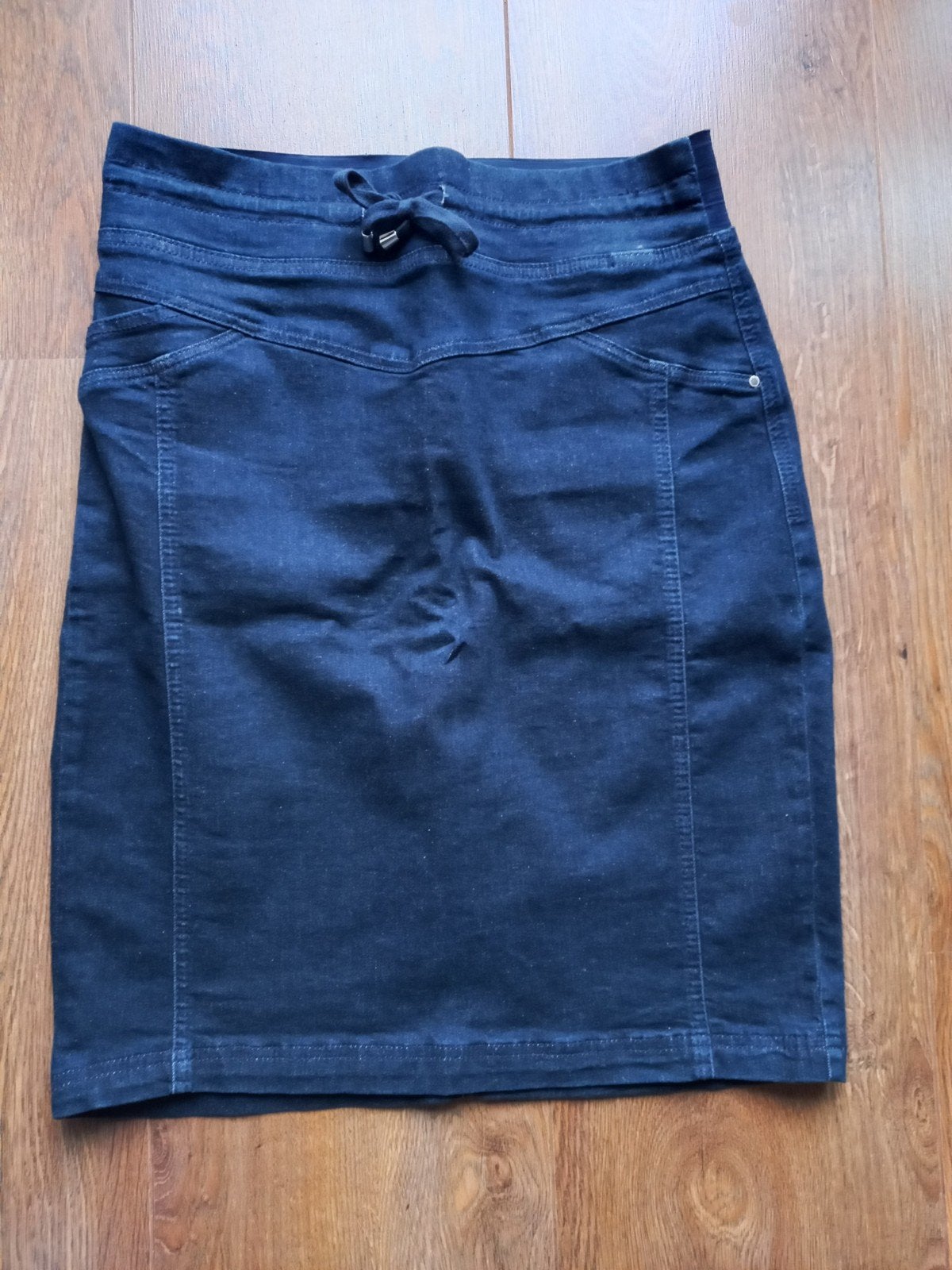 Spijkerrok donkerblauw maat 38, Maat 38/40 (M), Blauw, Ophalen of Verzenden, Zo goed als nieuw