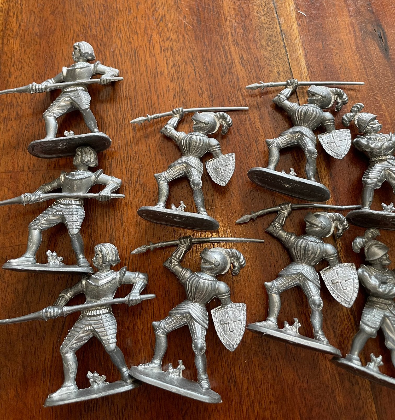 13 en 8 ridders west Germany, Ophalen of Verzenden, Gebruikt