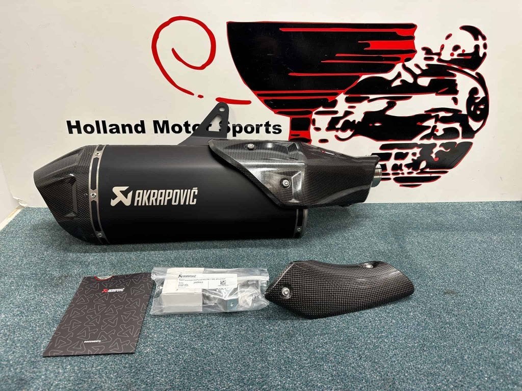 Honda Africa Twin 1100 Akrapovic uitlaat demper, Nieuw, Ophalen of Verzenden, Slovenie, Info@hollandmotorsports.nl