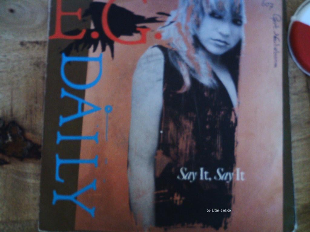 E.G. Daily - say it, say it 28a, 7 inch, Ophalen of Verzenden, Pop, Single