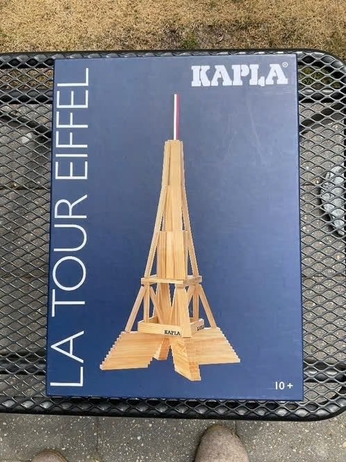 Kapla Eiffeltoren compleet in nieuwstaat, Kinderen en Baby's, Ophalen of Verzenden, Zo goed als nieuw