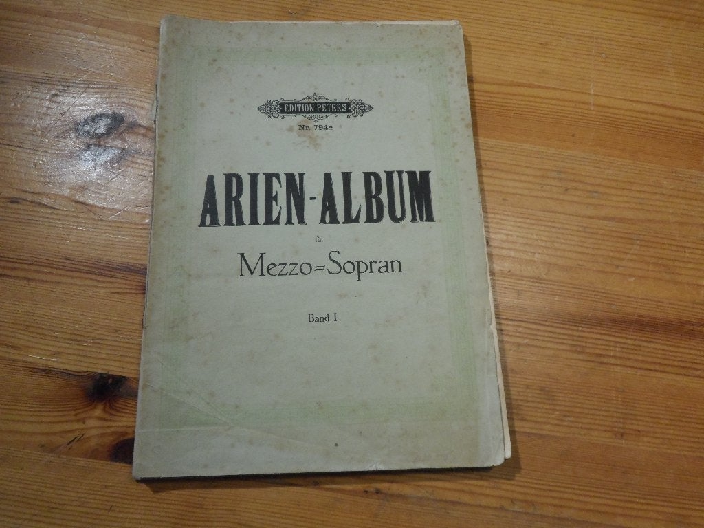 Arien album - mezzo sopran / Tenor, Gebruikt, Klassiek, Ophalen of Verzenden, Artiest of Componist