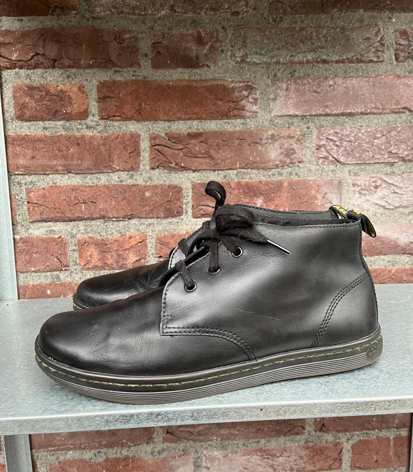 Dr. Martens Will greasy lamper maat 45, Dr. Martens, Docs, Zwart, Docs