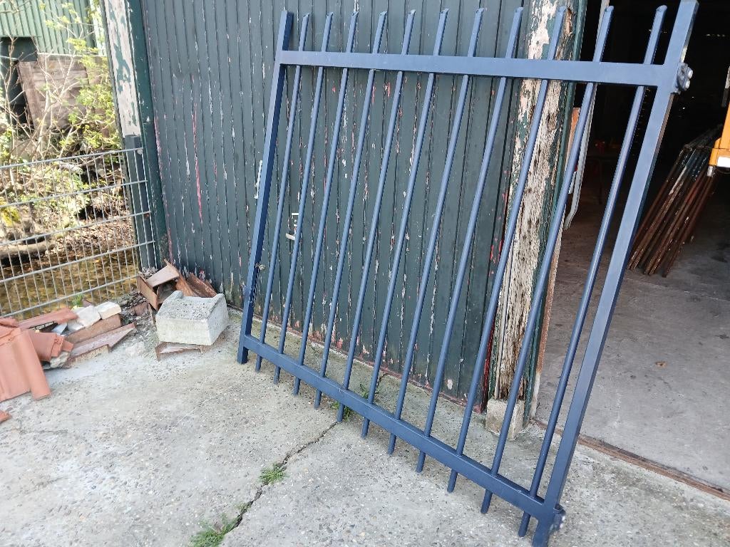 hekwerk, Tuin en Terras, Tuinhekken en Hekwerk, Ophalen, Met poort, Zo goed als nieuw, Tuinhek