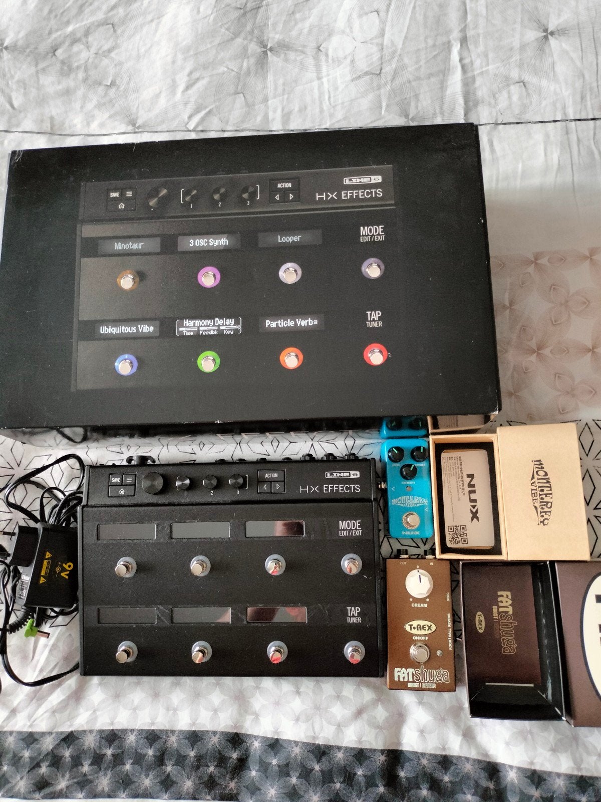 Line 6 hx effect, Nux Monterey vibe en T-Rex Fat Shuga, Ophalen of Verzenden, Zo goed als nieuw