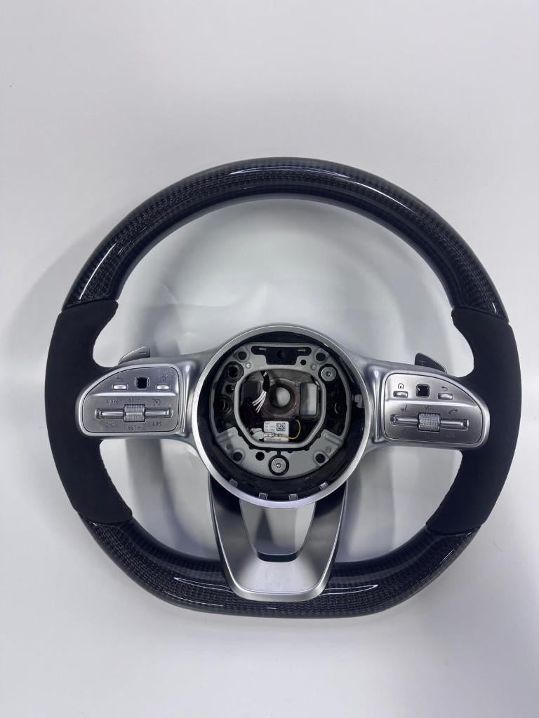 Mercedes AMG Carbon Alcantara Stuur – Multifunction, Auto-onderdelen, Besturing, Ophalen of Verzenden, Nieuw, Mercedes-Benz