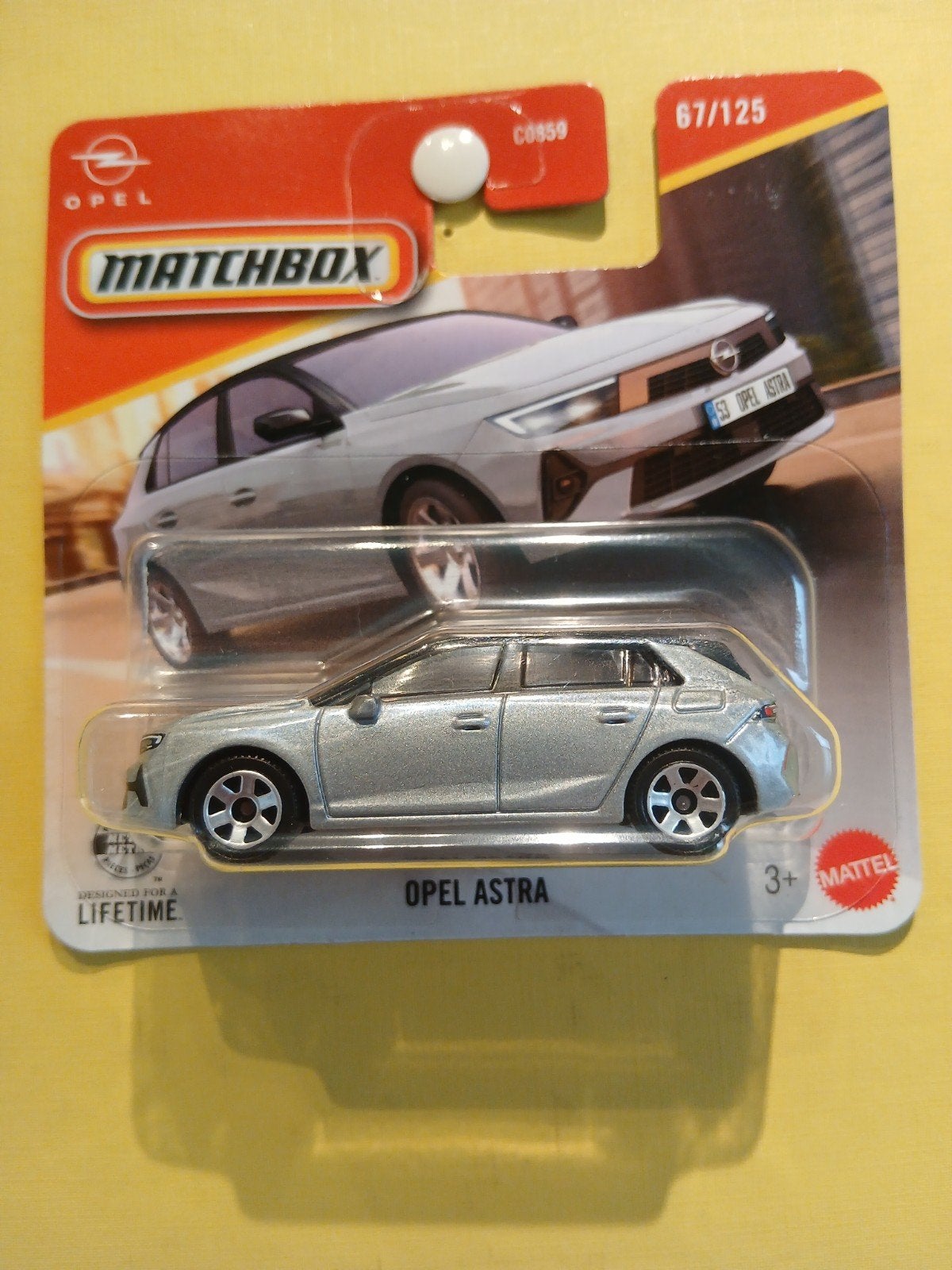 Opel Astra Matchbox 67/125 2026, Ophalen of Verzenden, Nieuw, Auto