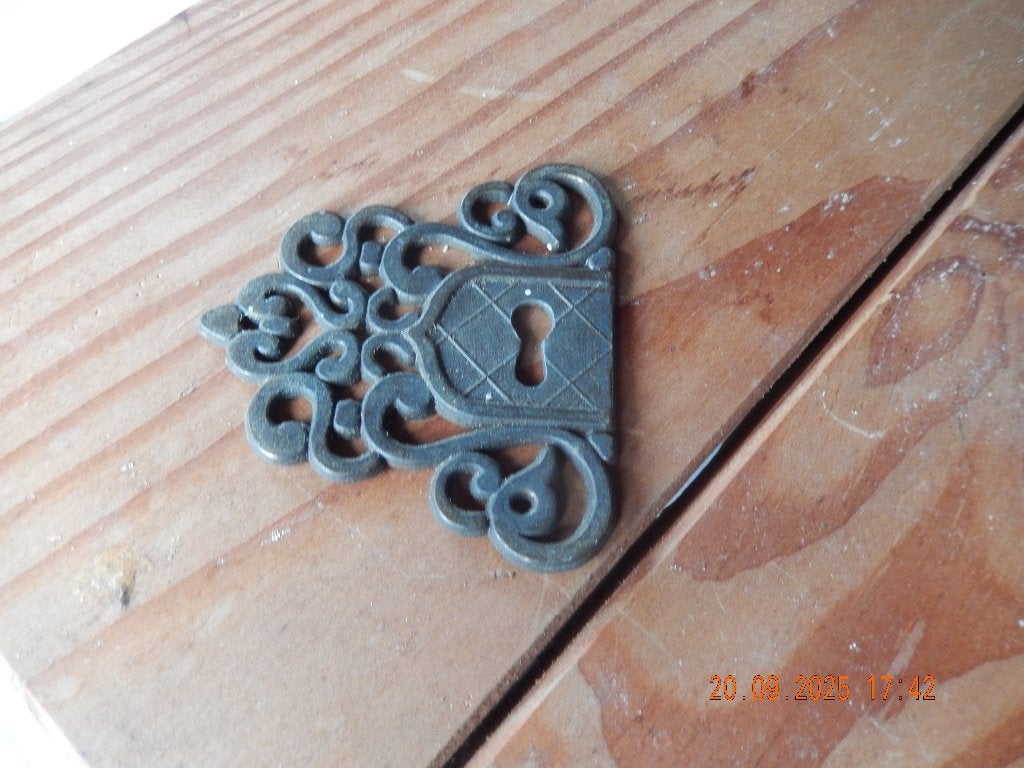 3-delige set antiek meubelbeslag (Jugendstil / Barok), Antiek en Kunst, Ophalen of Verzenden