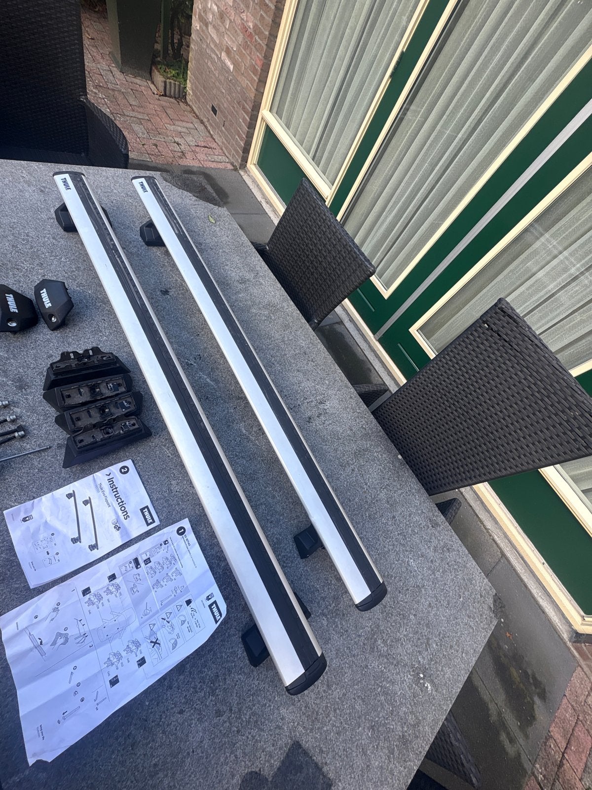 Thule dakdragers kit 187145 voor Mercedes B-klasse, Ophalen of Verzenden, Gebruikt