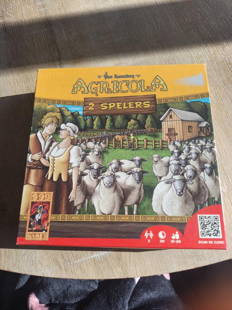 Agricola Voor 2 Spelers,Uwe Rosenberg,Compleet, Z.G.A.N!!!, Hobby en Vrije tijd, Gezelschapsspellen | Bordspellen, Een of twee spelers