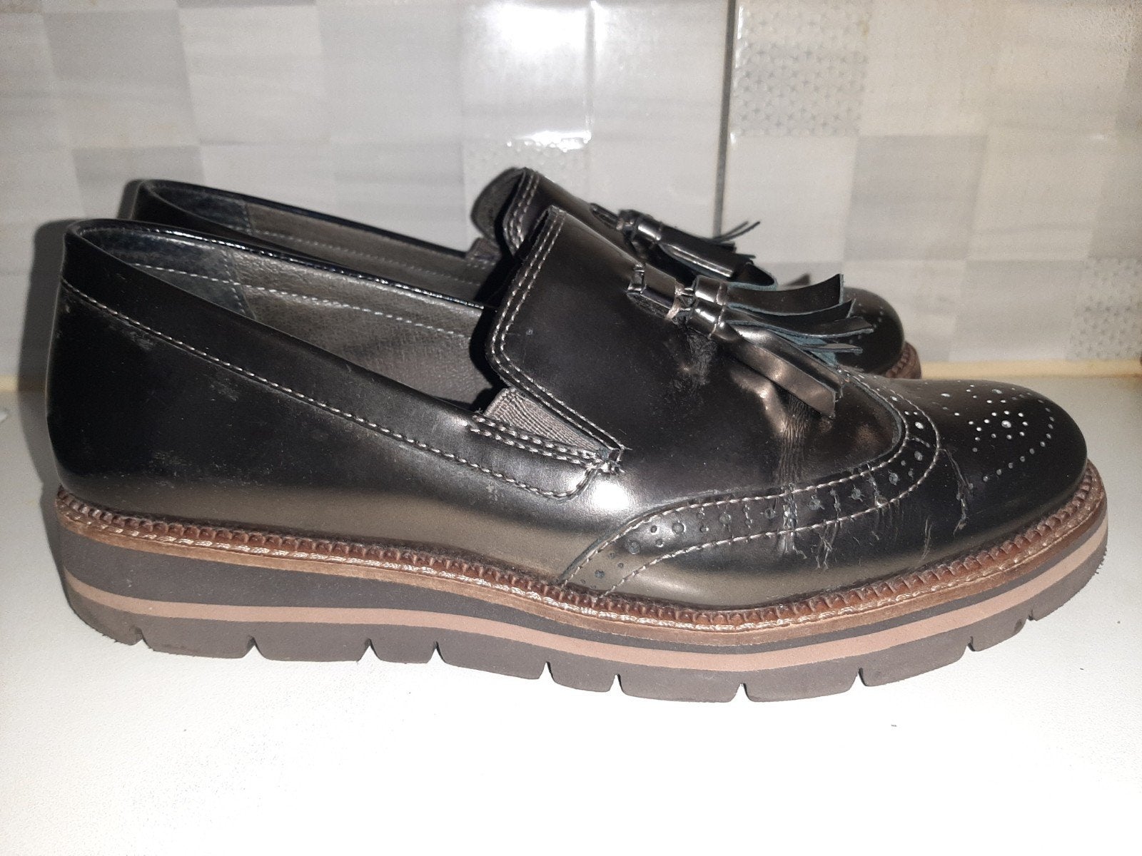 GABOR loafers maat 40.5, Kleding | Dames, Gabor, Verzenden, Zo goed als nieuw, Instappers
