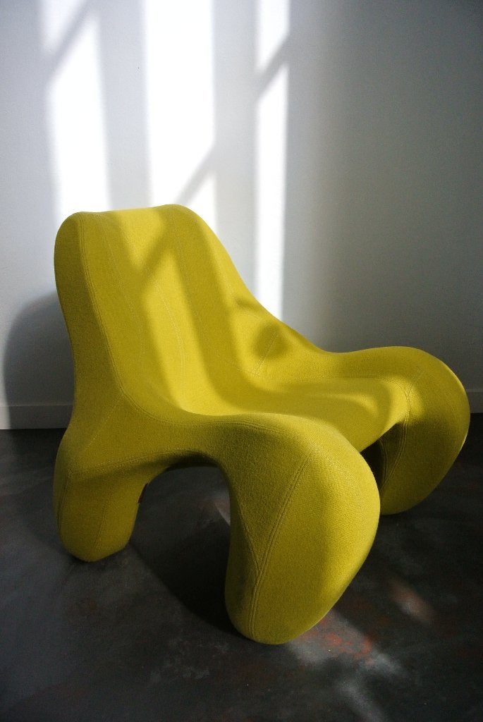 Max Jungblut Fauteuil (Club 112 Wool), Huis en Inrichting, 75 tot 100 cm, Ophalen of Verzenden, Zo goed als nieuw, Stof