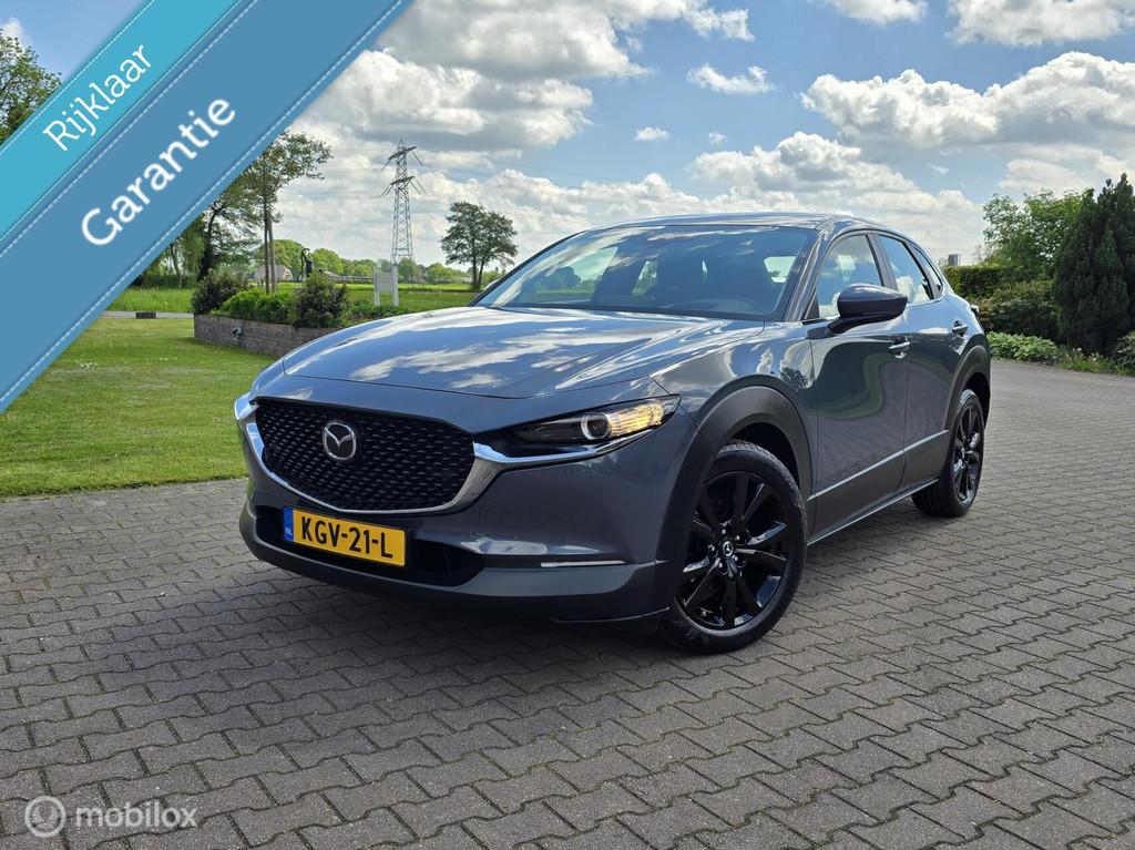 Mazda CX-30 2.0 e-SkyActiv M Hybrid/150PK/18 INCH/NAVI/CLIMA, Auto's, 1998 cc, Stof, Gebruikt, 4 cilinders