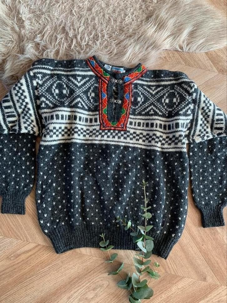 Sportique wollen trui XL wool jumper, -, -, Maat 46/48 (XL) of groter, Ophalen of Verzenden