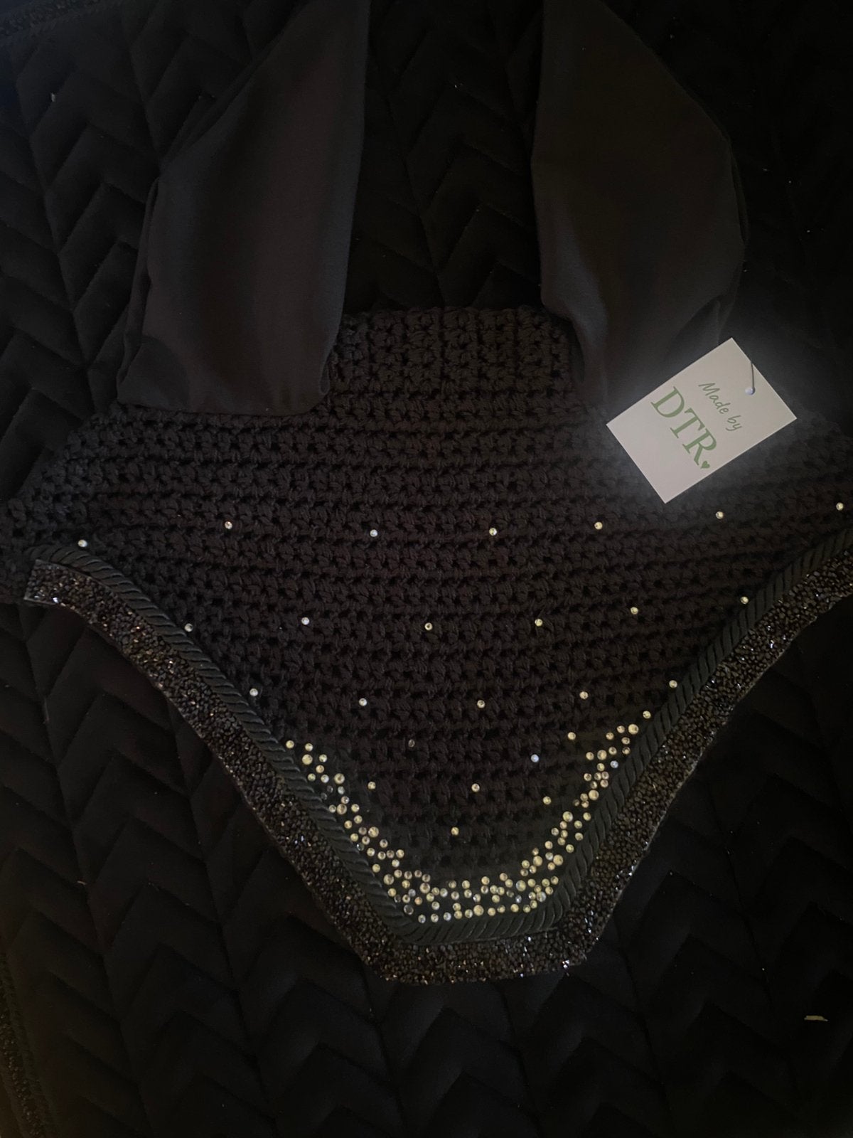 Oornetje samenstellen - Oornetje met glitter rand, Dieren en Toebehoren, Nieuw, /, /, Made by dtr