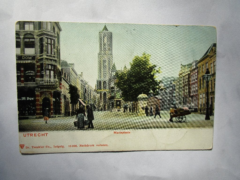 Ansichtkaart Utrecht - Mariaplaats uitgave Trenkler 1903, Verzenden, Voor 1920, Gelopen, Utrecht