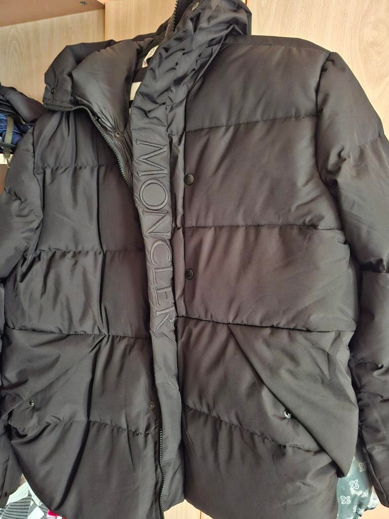 Moncler Puffer Jas Zwart - nieuw, Kleding | Heren, Jassen | Winter, Moncler, Verzenden, Zwart, Maat 56/58 (XL)